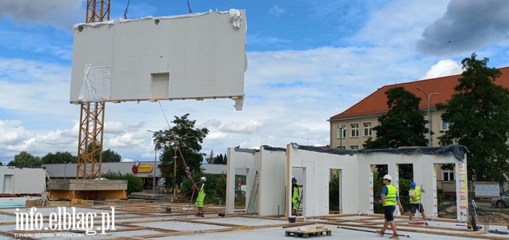 Trwa budowa nowego przedszkola i obka na Zatorzu - zobacz zdjcia