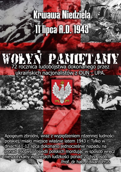 11 lipca 1943 – Rze Woynia. "Nie zawahali si speni najwikszej i najokrutniejszej zbrodni"