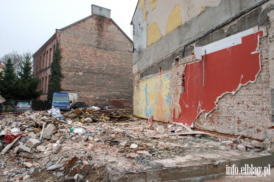 Wyburzenie pawilonu przy ul. Kosynierw Gdyskich, fot. 6