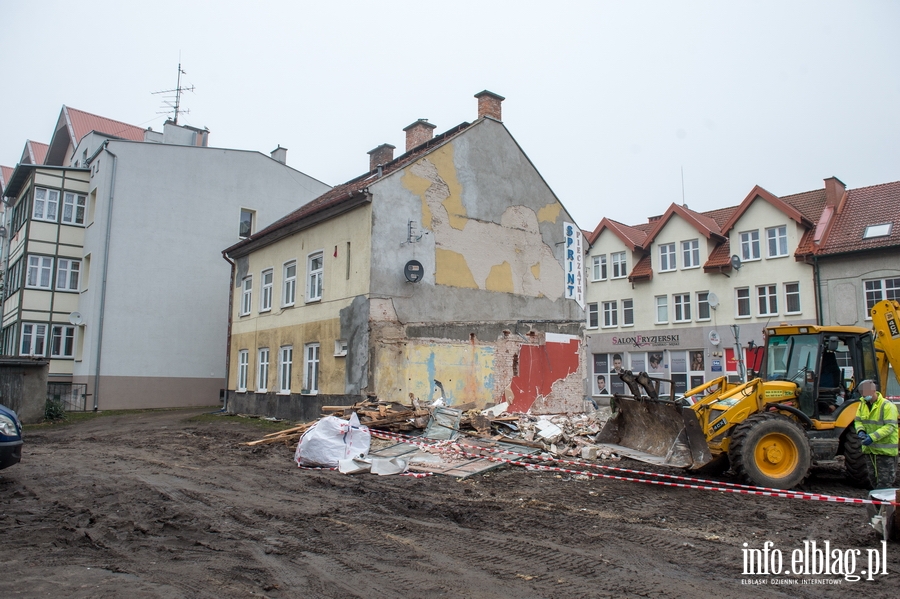 Wyburzenie pawilonu przy ul. Kosynierw Gdyskich, fot. 11