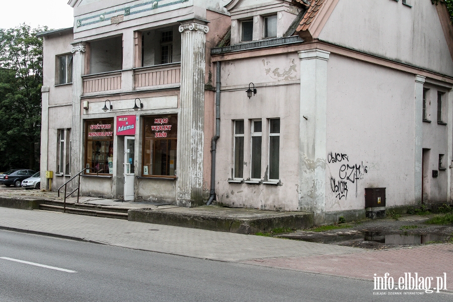 Zaniedbane ulice Elblga. Ulica Kociuszki, fot. 9