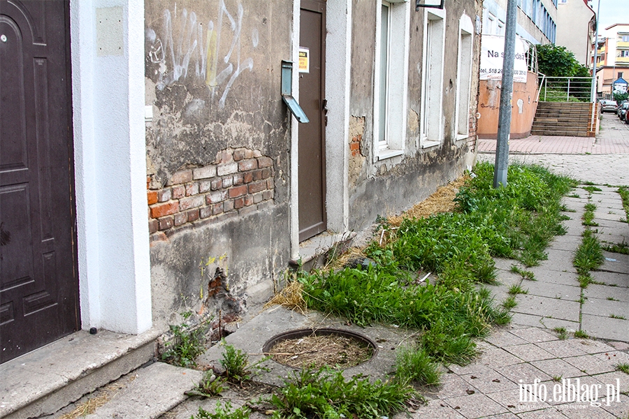 Zaniedbane ulice Elblga: Polna i Ogrodowa, fot. 16