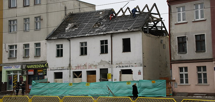 Miasto wyburzyo tylko 1/3 planowanych do rozbirki budynkw