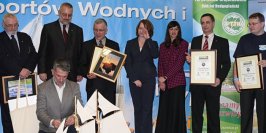 Jerzy Wcis�a z Nagrod� Przyjaznego Brzegu