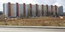 Przy wjedzie na Modrzewin stan wieowce