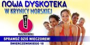 Nowa dyskoteka w Krynicy Morskiej