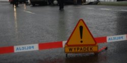  Gro�ny wypadek na „si�demce”