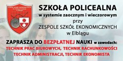 Zesp� Szk� Ekonomicznych w Elbl�gu, ul. Bema 50 zaprasza do bezp�atnej Szko�y Policealnej