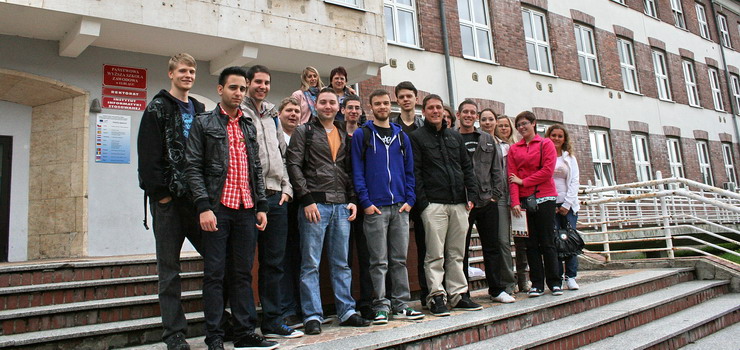 Studenci z Karlsruhe na praktykach w PWSZ w Elblgu