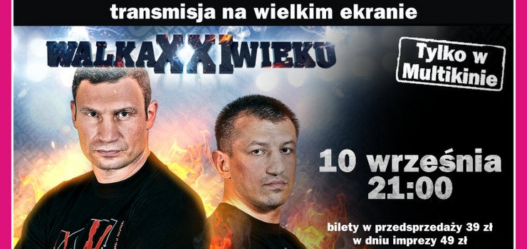 WALKA XXI WIEKU: Klitschko vs. Adamek  - Wygraj bilet!