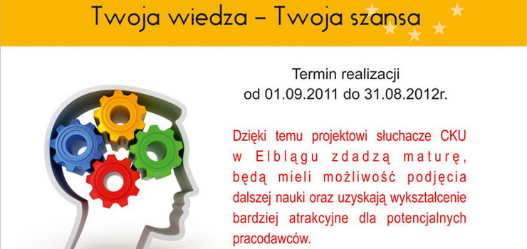 Słuchacze CKU zyskają szansę na lepsze wykształcenie