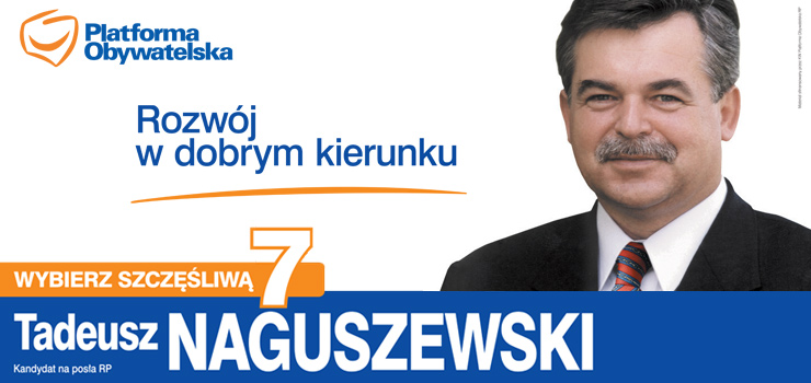 Tadeusz Naguszewski - dlaczego warto na mnie zagłosować?