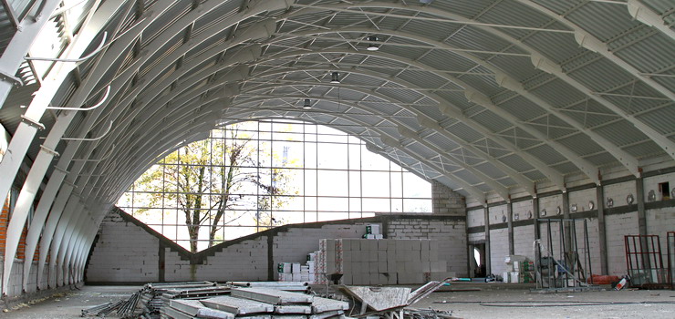 Budow hali sportowej przy gimnazjum na Browarnej dopady cicia