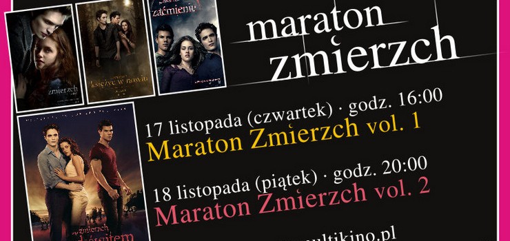 Zmierzch: Maraton (3 czci) i premiera o pnocy!