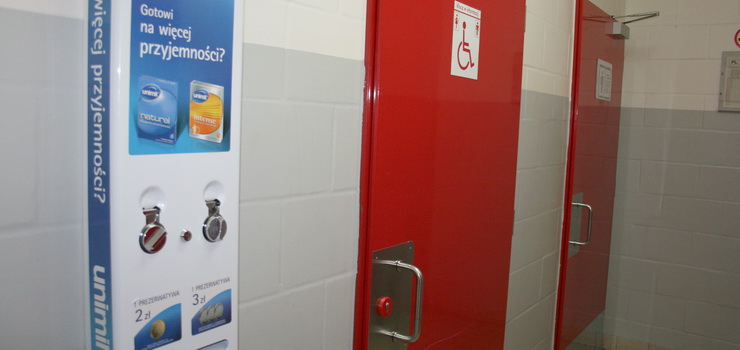 Automat z prezerwatywami na życzenie elblążan
