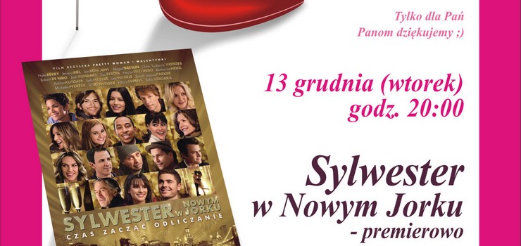 Grudniowe Kino na Obcasach: Sylwester w Nowym Jorku