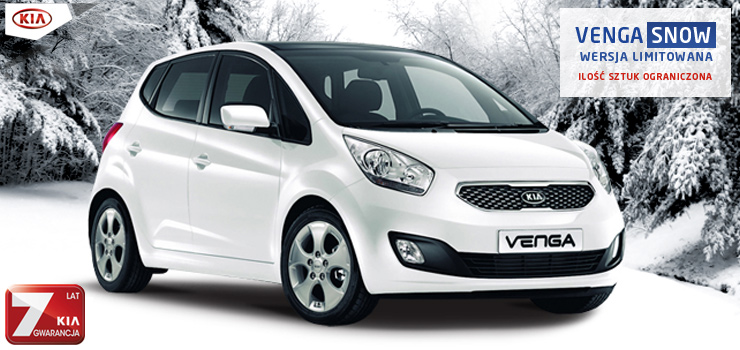 KIA Venga w limitowanej edycji SNOW ju w Agromax Elblg