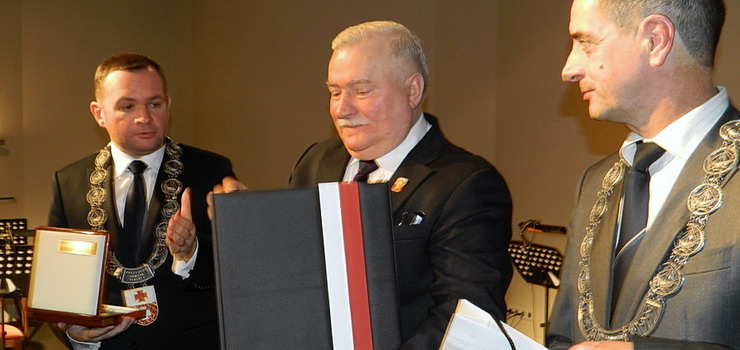 Lech Wałęsa – Honorowy Obywatel Elbląga