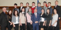 Gratulacje z r�k Prezydenta dla Lotos-Jantar