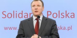 Europose� Jacek Kurski spotka� si� w Elbl�gu z sympatykami Solidarnej Polski