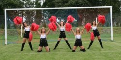 Elbl�skie cheerleaderki na Mistrzostwach Polski