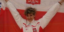 Elbl��anka Marianna Biskup podw�jn� Mistrzyni� �wiata Weteran�w Lekkiej Atletyki