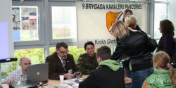 Elbląskie wojsko na Elbląskich Targach Pracy