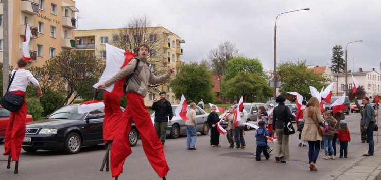 Elblskie obchody wita Flagi i wita Konstytucji 3 Maja