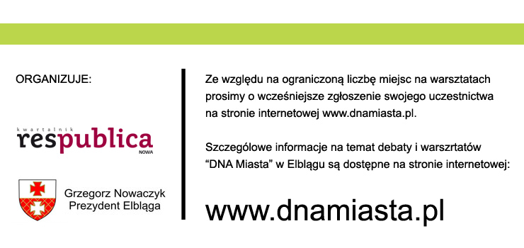 DNA Miasta - Elblg