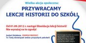 Petycja w sprawie przywrcenia lekcji historii do szk