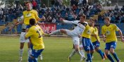 Cz kibicw Olimpii opucia stadion podczas meczu. Przegrana z Ruchem Radzionkw 1:2