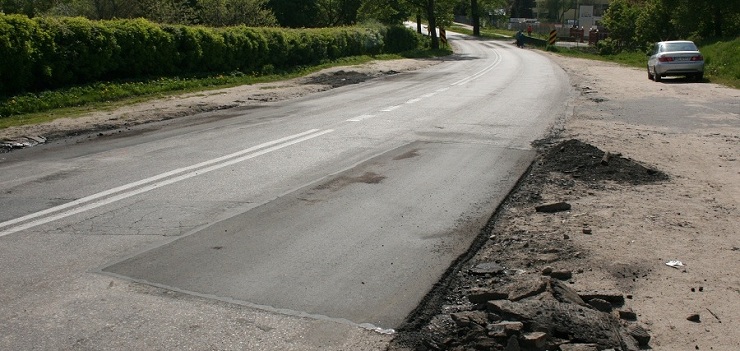 Remonty czstkowe na elblskich drogach niemaym utrudnieniem dla mieszkacw miasta