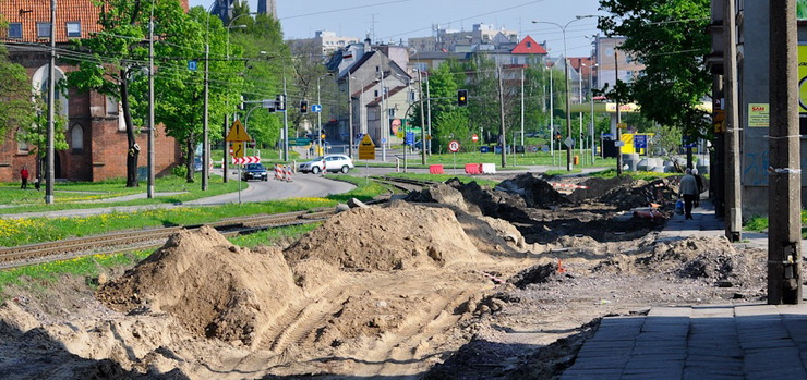  Trwają roboty drogowe w różnych częściach miasta