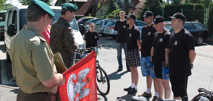 Uroczysty start Rajdu Weterana z Elblga