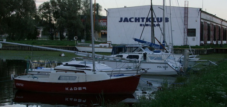 Otwarcie przystani żeglarskiej przy ul. Radomskiej w Elblągu