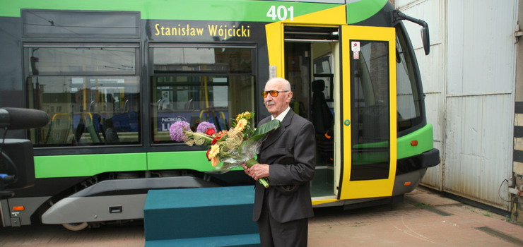 Stanisław Wójcicki został pierwszym patronem elbląskiego tramwaju