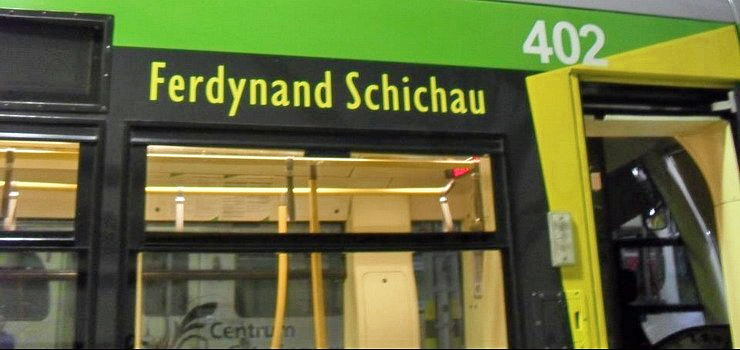 W miasto wyruszy kolejny tramwaj z patronem - Ferdynand Schichau