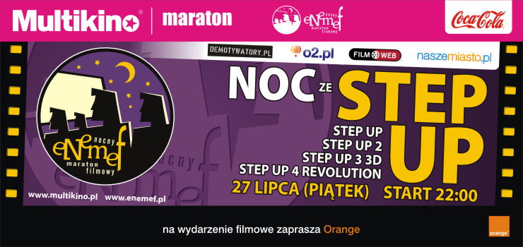 ENEMEF: NOC STEP UP - wygraj bilety