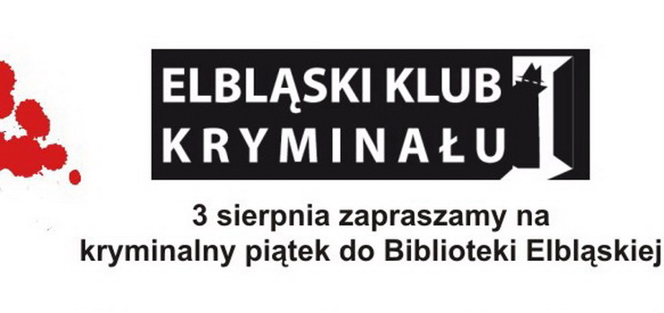 Kryminalny piątek w bibliotece