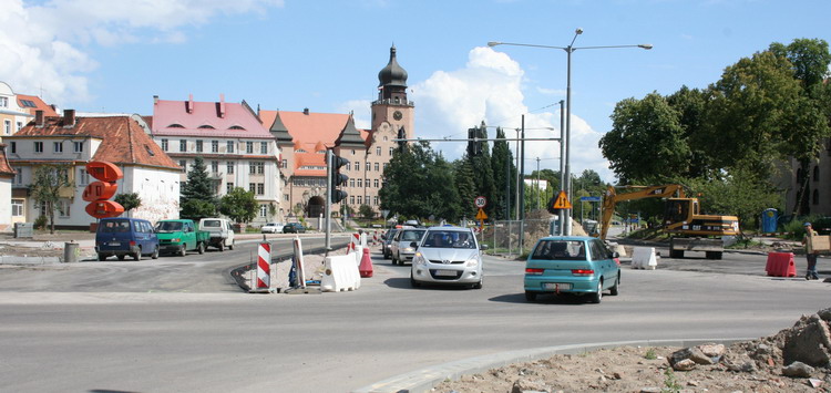 Zmiana w ruchu na skrzyowaniu