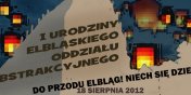 Fireshow na urodziny Elblskiego Oddziau Abstrakcyjnego