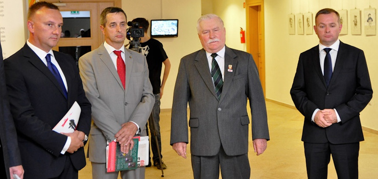 Wizyta prezydenta Lecha Wasy w Elblgu (zobacz film)
