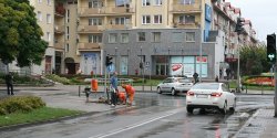 Ulica Giermk�w ju� z lewoskr�tem