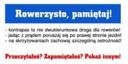 Pas ruchu dla rower�w