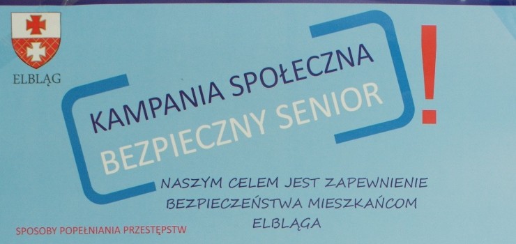 Bezpieczny Senior – miejska kampania spoeczna