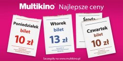 Najlepsze ceny bilet�w w Multikinie