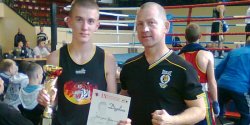 Zoty medal Adamca w turnieju bokserskim im Jerzego Adamskiego w Bydgoszczy