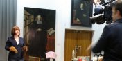 Rosyjska telewizja w elblskim muzeum