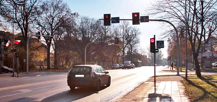 Na skrzyowaniu Rycerskiej i Giermkw dziaa nowa sygnalizacja wietlna