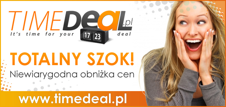 Totalny Szok! Niewiarygodna obnika cen tylko z timedeal.pl! Wymiana Opon, solarium, pizza, fryzjer z rabatem do 70 %!